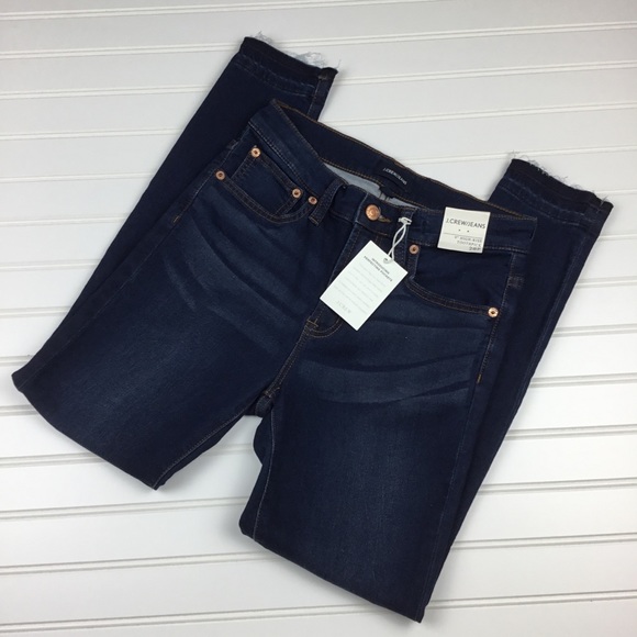 NWT J. Crew High Rise Toothpick Petite Jeans NWT - Picture 2 of 8